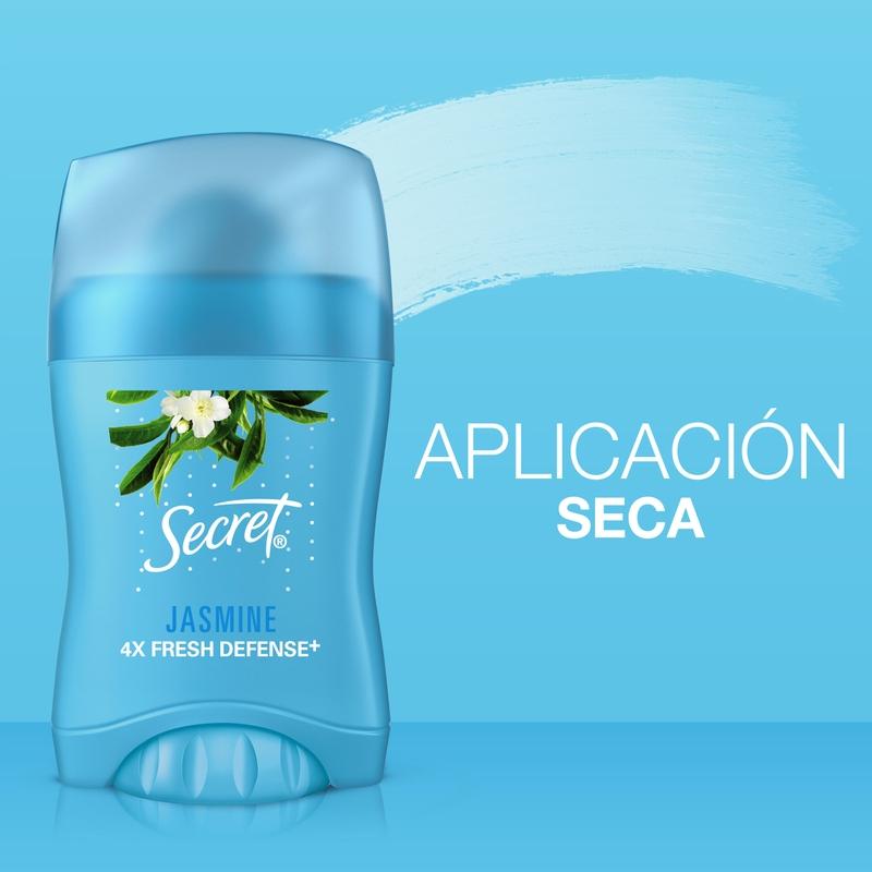Barra Invisible Antitranspirante Secret Jasmine 45 g - Farmacias Arrocha