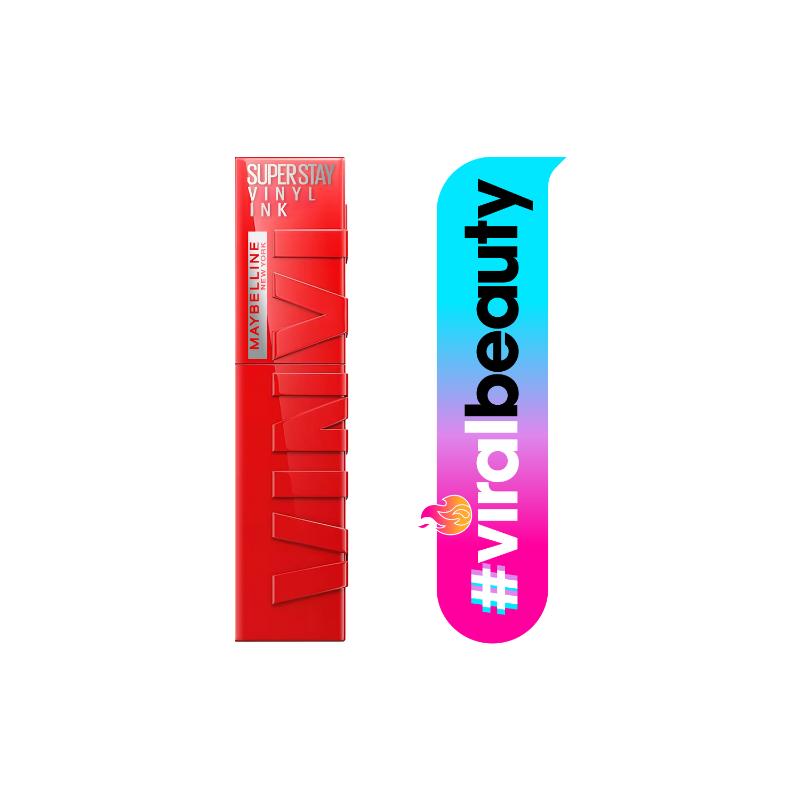 Labial Líquido Maybelline Ny Vinyl Ink - Farmacias Arrocha