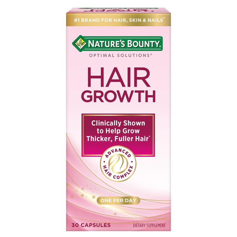 Nature's Bounty OP Hair Growth 24x30 CAP US - Farmacias Arrocha