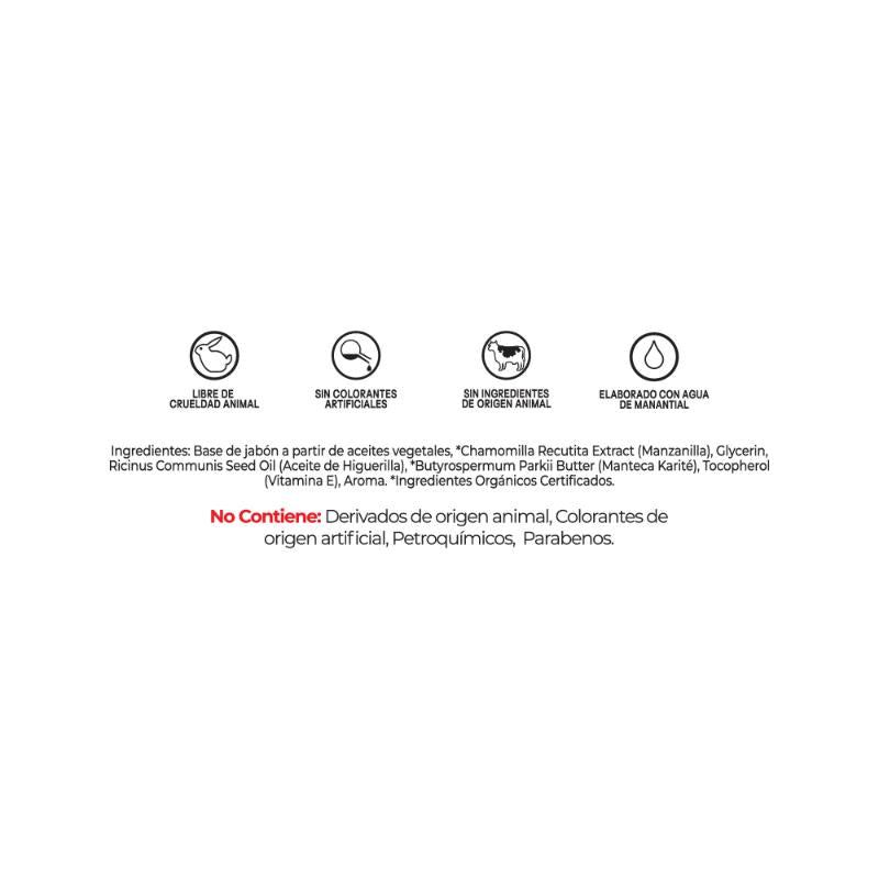 Bioland Jabón Flores Manzanilla En Barra 125G - Farmacias Arrocha