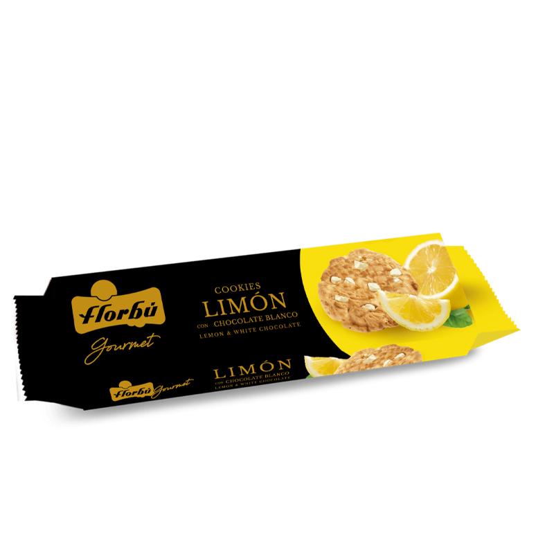 Florbu Galletas Gourmet De Limón Y Chocolate Blanco 120G - Farmacias Arrocha