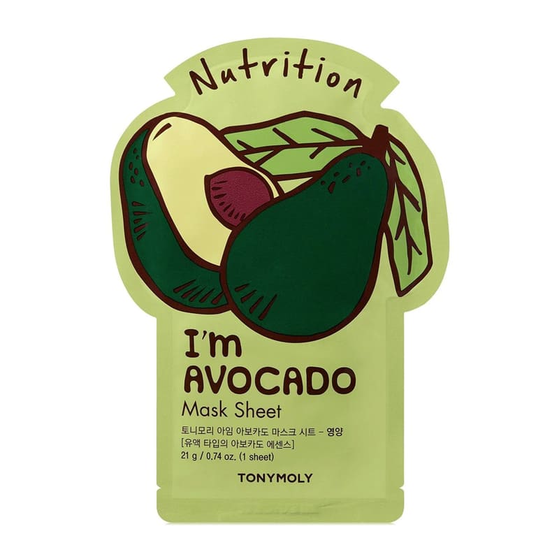 Tony Moly I'M Avocado Mask Sheet - Farmacias Arrocha