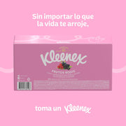 Pañuelos Faciales Kleenex Aromas Frutos Rojos 80U - Farmacias Arrocha