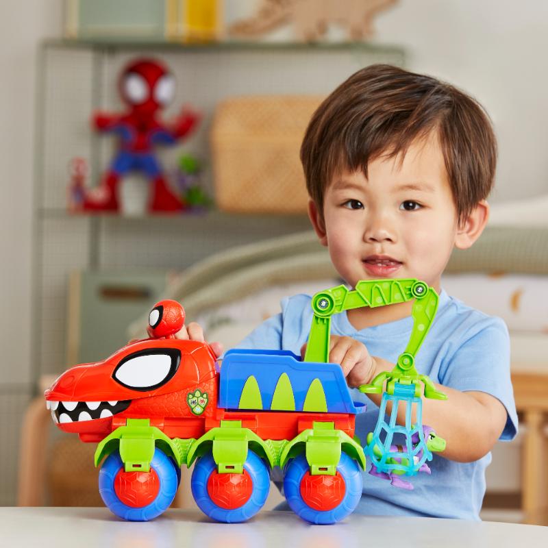 Spidey Dino - Grúa Arácnida  - Farmacias Arrocha
