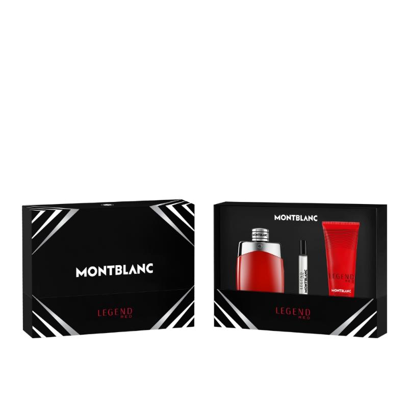 Montblanc Legend Red - 100 Ml Edp + 7,5 Ml Edp + 100Ml Sg - Farmacias Arrocha