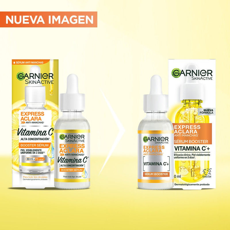 Serum Antimanchas Garnier Express Aclara Vitamina C 30 Ml - Farmacias Arrocha