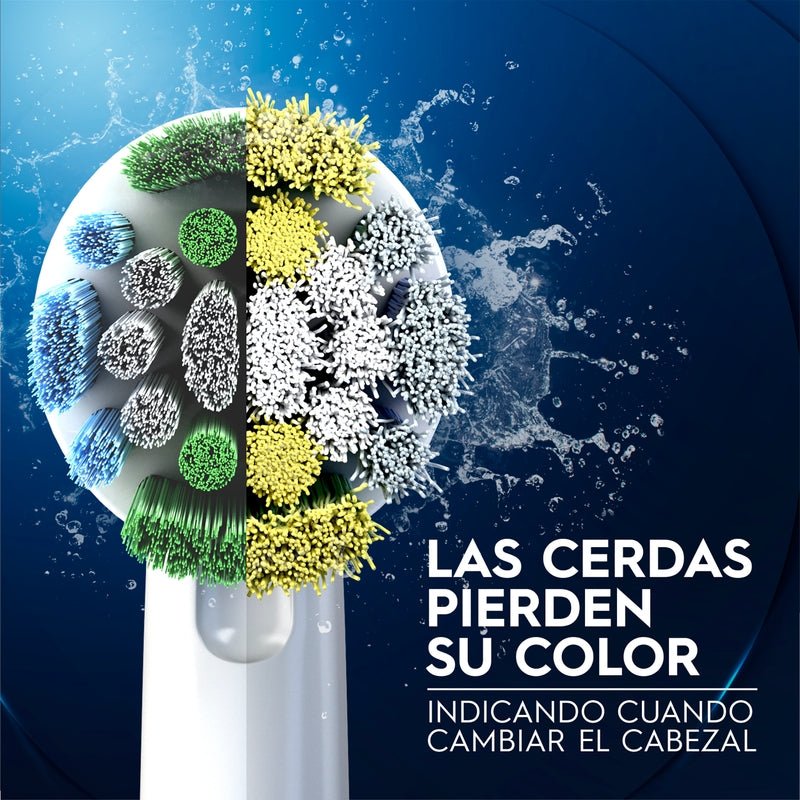 Cabezal Redondo de Repuesto para Cepillo Eléctrico, Oral - B Precision Clean, 4 Unidades - Farmacias Arrocha