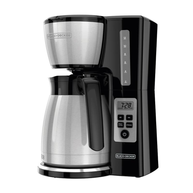 Cafetera B+D Digital Programable 12 taza - Farmacias Arrocha