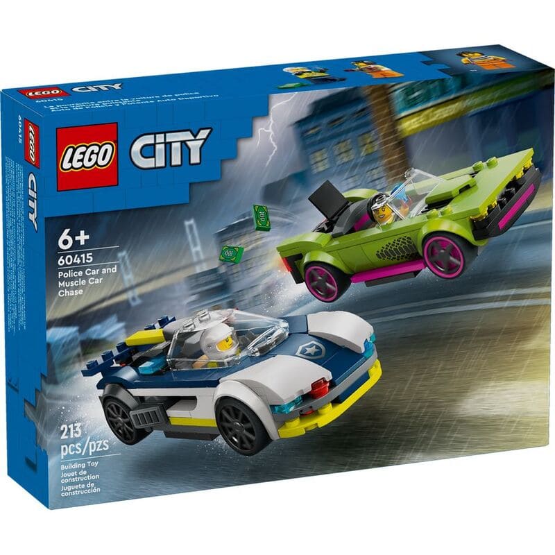 Lego City Auto De Policía Y Potente Auto Deportivo - Farmacias Arrocha