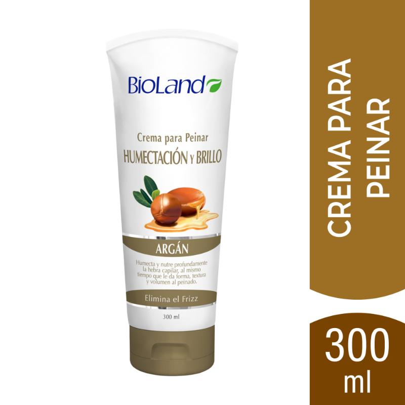 Bioland Crema Para Peinar Argán 300Ml - Farmacias Arrocha