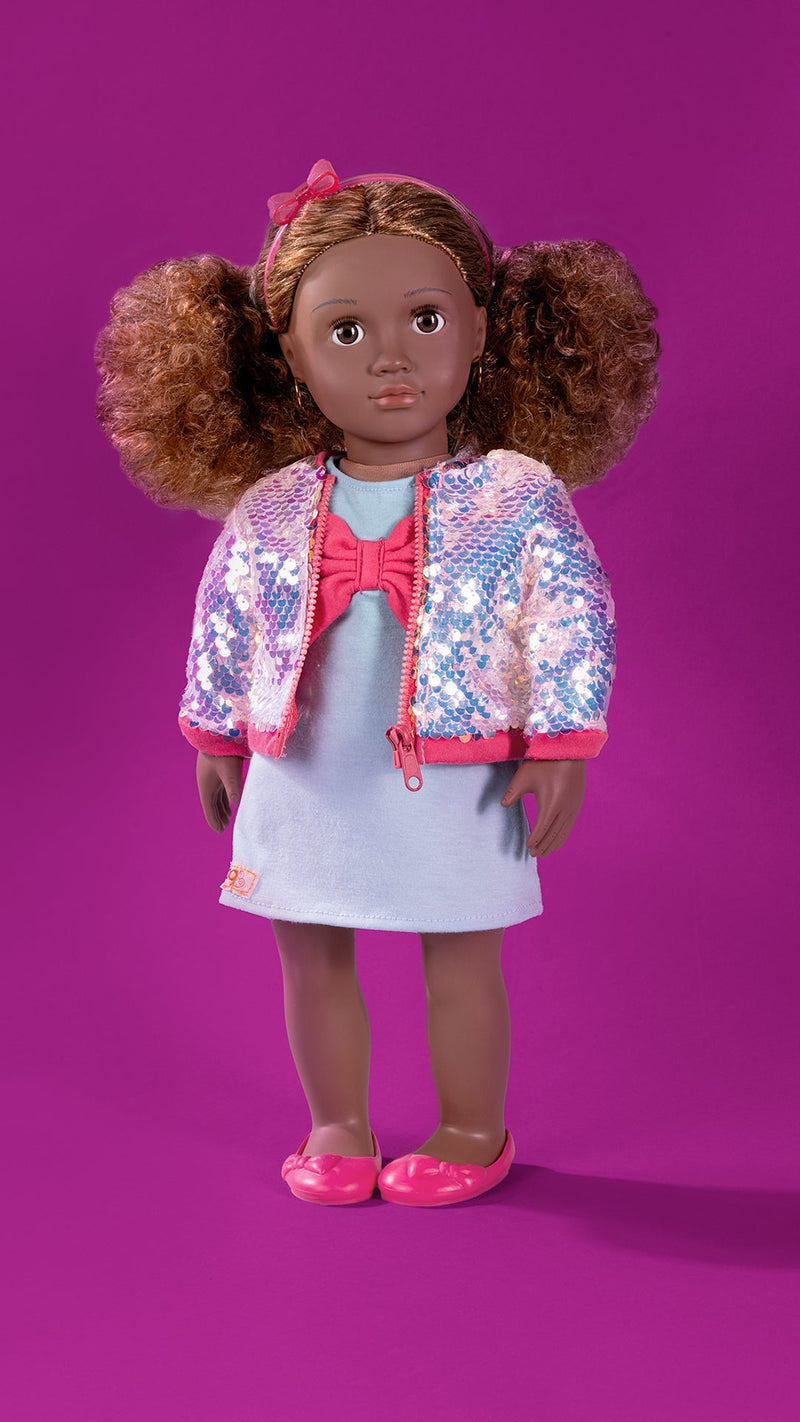 Conjunto Chaqueta de Lentejuelas para Muñeca de 18” – Shine All Day - Farmacias Arrocha