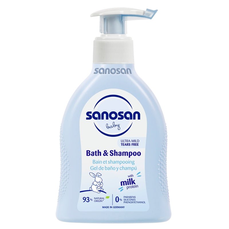 Sanosan Baby Baño & Shampoo 200 ml - Farmacias Arrocha