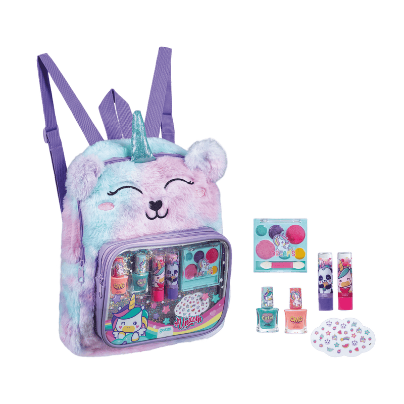Mochila de Peluche Set de Belleza Unicornio - Farmacias Arrocha
