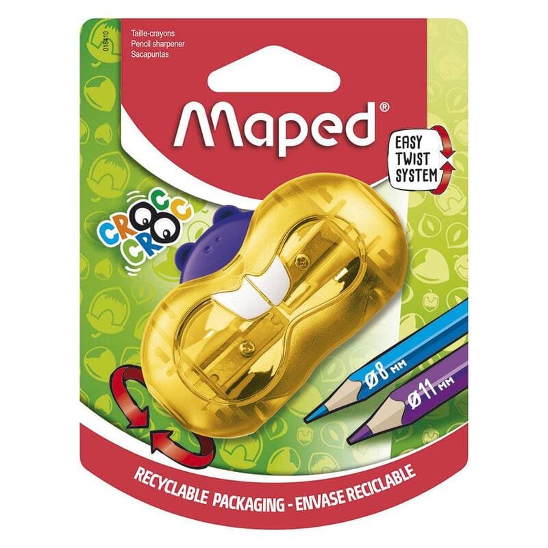 Maped Sacapunta Croc Croc 2Uso - Farmacias Arrocha