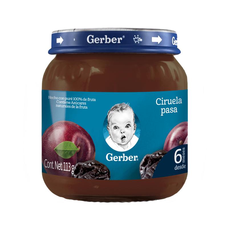 Gerber P2 Ciruela Pasas Classic 113G - Farmacias Arrocha