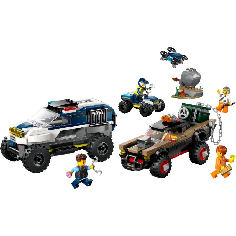 Lego City Persecución Policial Todoterreno - Farmacias Arrocha