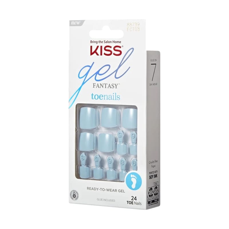 Kiss Toenails Gel Fantasy Pair Of Shoes - Farmacias Arrocha