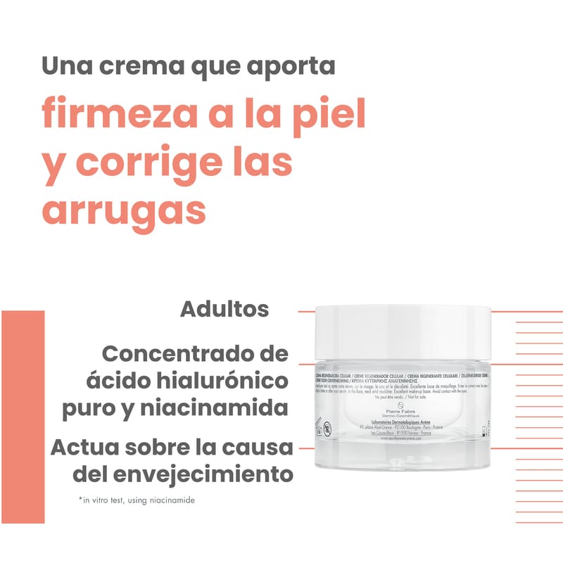 Avene Hyaluron Active B3 Crema De Dia 50Ml - Farmacias Arrocha
