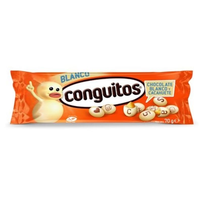 Conguitos Blanco Bolsa 70Gr - Farmacias Arrocha