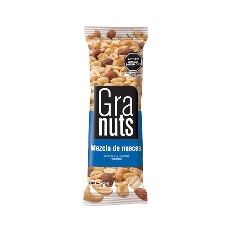 Granuts Mani Nueces Almendras 40Gr - Farmacias Arrocha