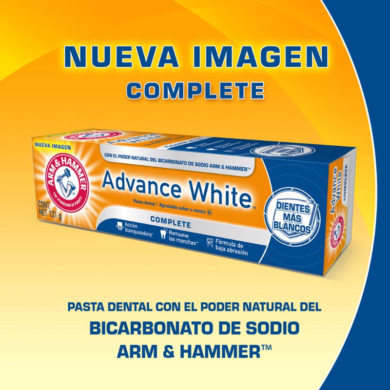 Arm & Hammer Pasta Dental Advance White Blancura Extrema - Farmacias Arrocha