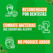 TheraBreath Mild Mint Enjuague Bucal Formulado por Dentistas 16oz - Farmacias Arrocha
