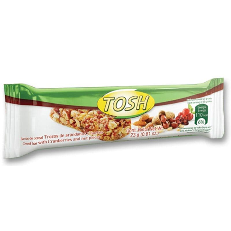 Tosh Barra Arandano Nueces 32Gr - Farmacias Arrocha