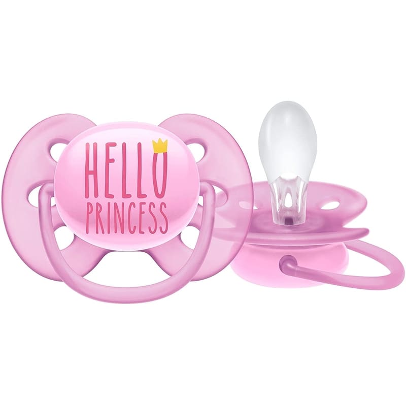 Avent 1 Chupete Ultra Soft 6 - 18 M Hello Princess - Farmacias Arrocha