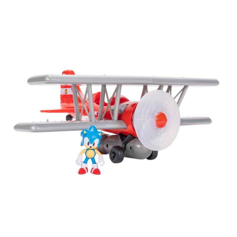 Sonic Biplano Tornado y figura 2.5" - Farmacias Arrocha