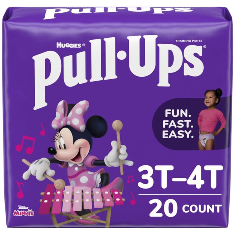 Calzoncillo de Entrenamiento Pull - Ups® Niña Talla 3T - 4T - 20 Unidades - Farmacias Arrocha