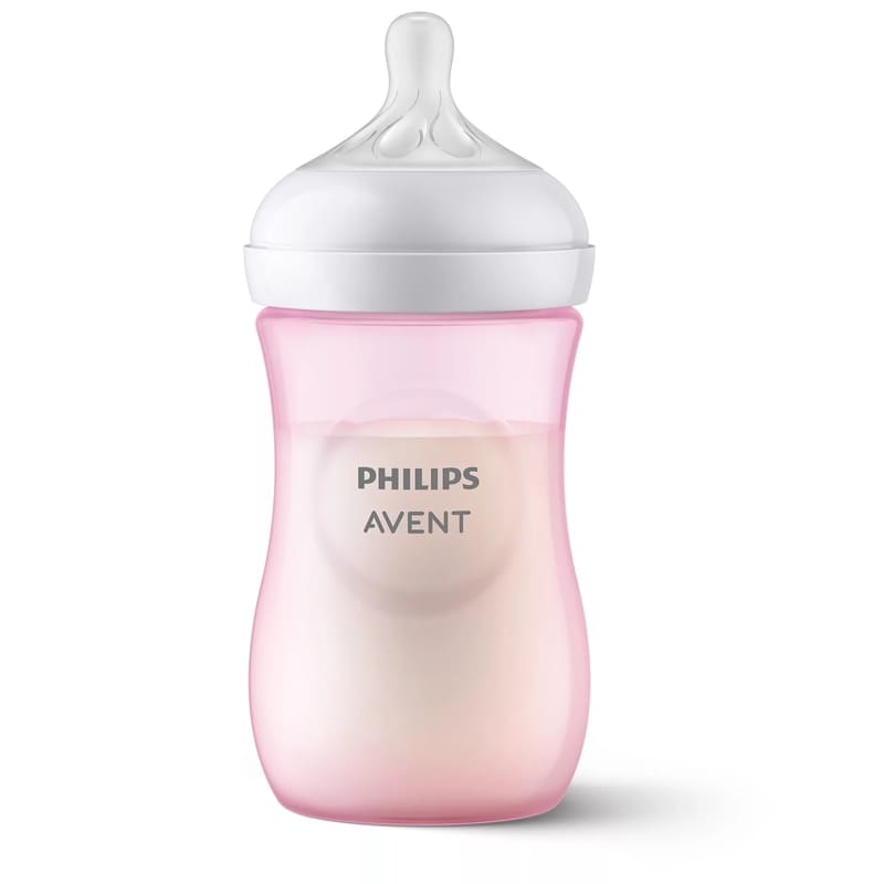 Avent Biberon Natural Response 9Oz. Rosado - Farmacias Arrocha