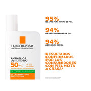 La Roche Posay Anthelios Uvmune 400 Oil Control Fluido Protector Solar Spf50+ 50Ml - Farmacias Arrocha