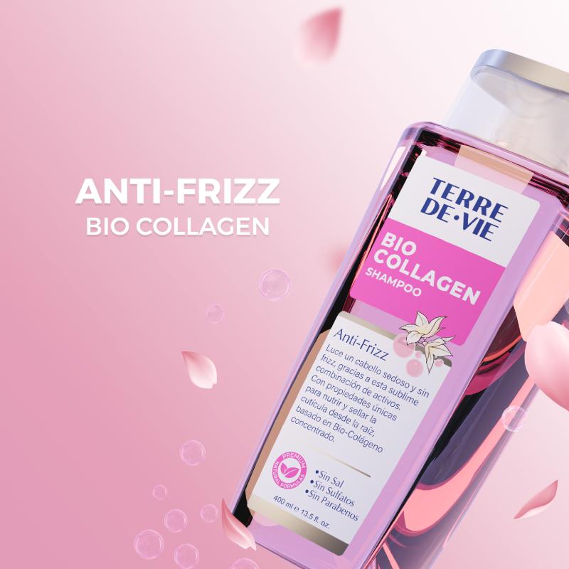 Terre De Vie Acondicionador Bio Collagen Anti Frizz 400Ml - Farmacias Arrocha