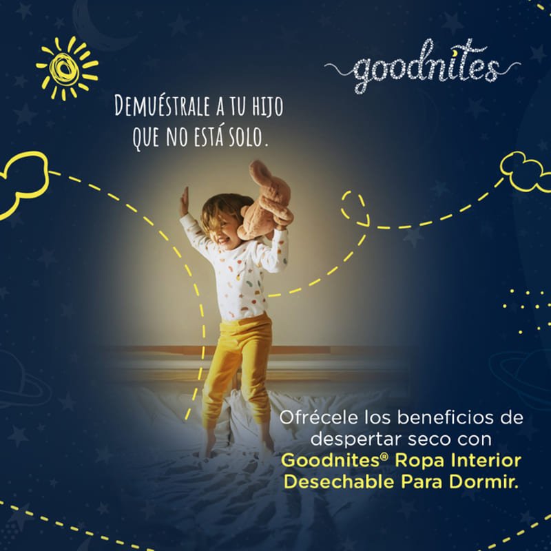 Ropa Interior Desechable Goodnites Unisex Talla M 14U - Farmacias Arrocha