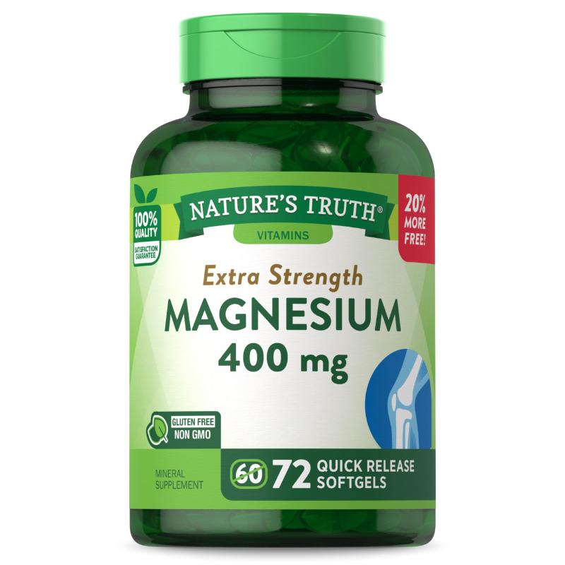 Nature'S Truth Magnesium 400 Mg 60 Tab - Farmacias Arrocha