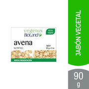 Bioland Jabón En Barra Avena 90 g - Farmacias Arrocha