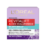 L'Oreal Gel Crema Anti - Brillo Acido Hialuronico - Farmacias Arrocha