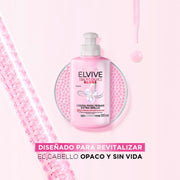 Crema Para Peinar L'Oreal Paris Elvive Glycolic Gloss 300 Ml - Farmacias Arrocha