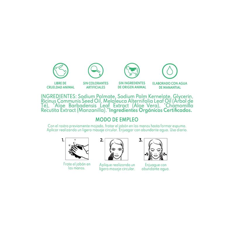 Bioland Barra Facial Tea Tree Oil 110G - Farmacias Arrocha