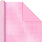 Hallmark Papel De Regalo Reversible Rosa Mini Puntos 20Ft² - Farmacias Arrocha