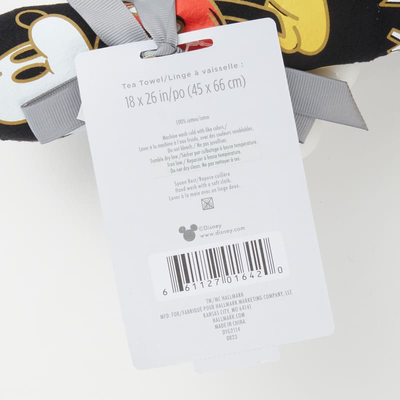 Hallmark Paño de cocina con reposacucharas de Disney Mickey Mouse - Farmacias Arrocha
