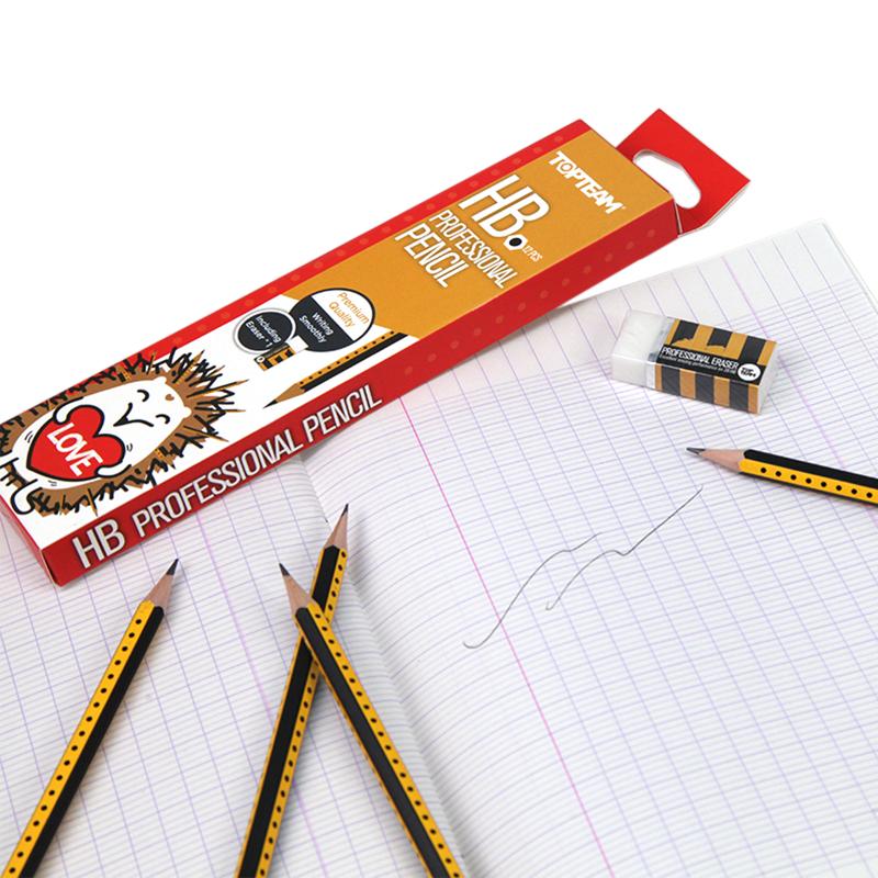 Top Team Professional Pencil Hb With An Eraser  - Farmacias Arrocha