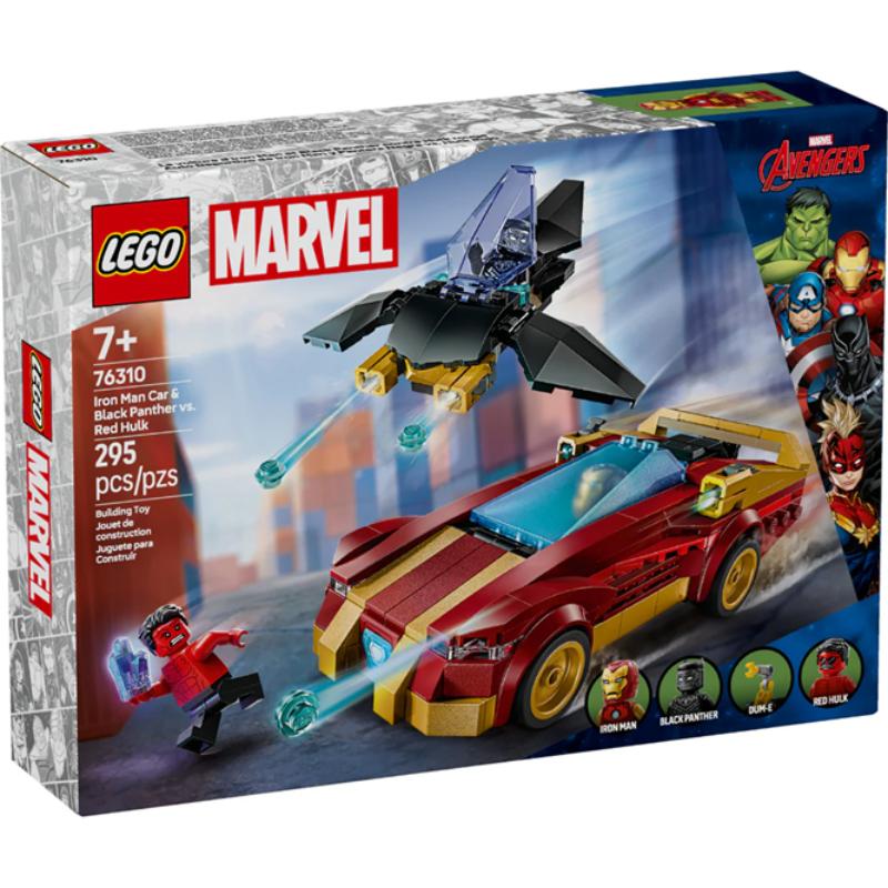 Lego Deportivo de Iron Man y Black Panther Vs Hulk Rojo - Farmacias Arrocha