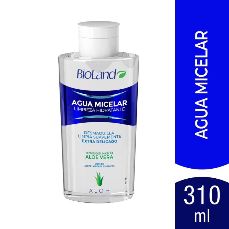 Bioland Agua Micelar Hidratante 300Ml - Farmacias Arrocha