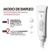Vichy Liftactiv Pigment Specialist B3 Contorno de Ojos 15ml - Farmacias Arrocha