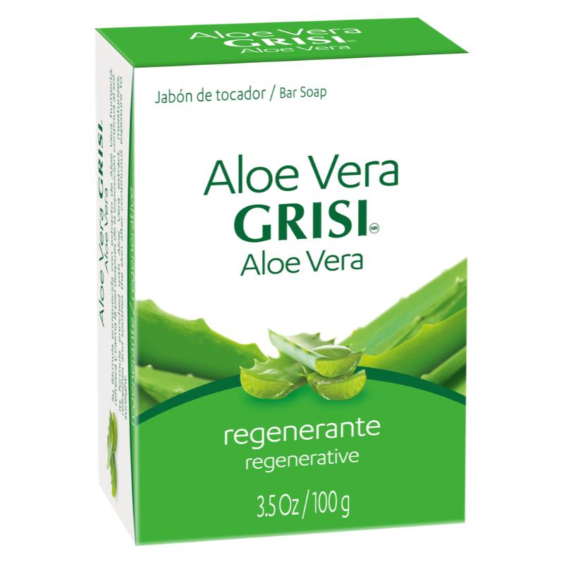 Grisi Jabon En Barra Aloe Vera 100 G - Farmacias Arrocha