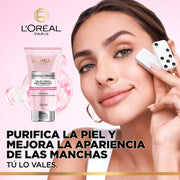 Gel Limpiador Facial L'Oréal Paris Glycolic Bright Antimanchas Ácido Glicólico y Niacinamida 150 ml - Farmacias Arrocha