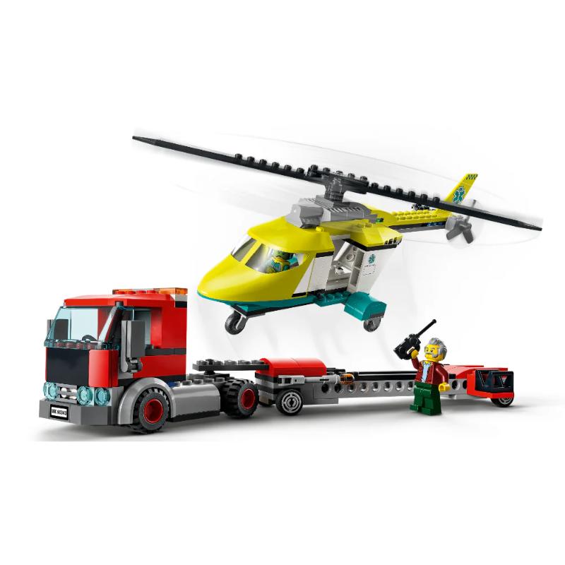 Lego City Transporte Helicoptero De Rescate - Farmacias Arrocha