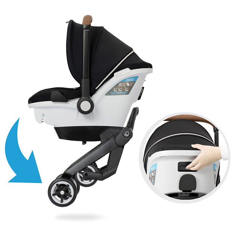 Evenflo Silla De Carro Unico Evo I - Size B.Car Seat India Ink - Farmacias Arrocha