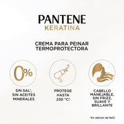 Crema Para Peinar Pantene Pro - v Miracles Keratina Repara Y Protege Termoprotectora 300 ml - Farmacias Arrocha